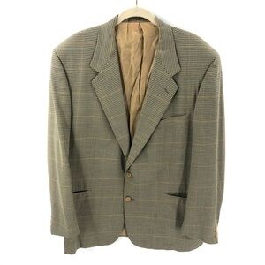 Nervesa Loro Piana Wool Sport Coat Blazer Mens 44R Super 100s Two Button Luxury